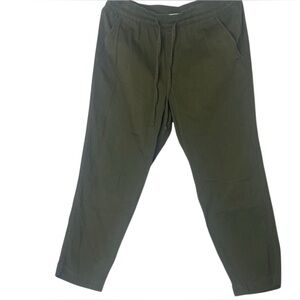 GAP Green Joggers Relaxed Fit Cotton